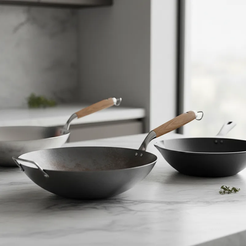 Comment choisir son wok : matériaux, formes et budgets