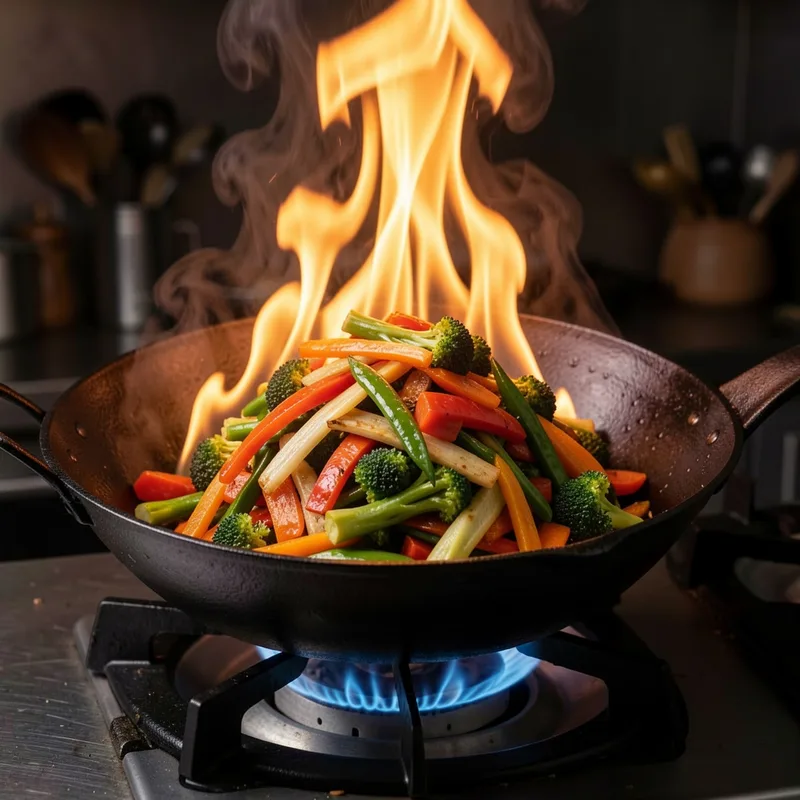 Comment cuisiner au wok : la technique de cuisson pas à pas