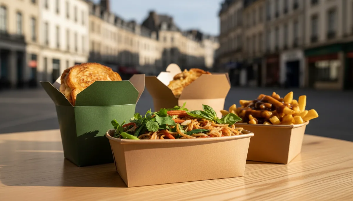 Où manger à Rennes à emporter : les meilleures adresses par quartier