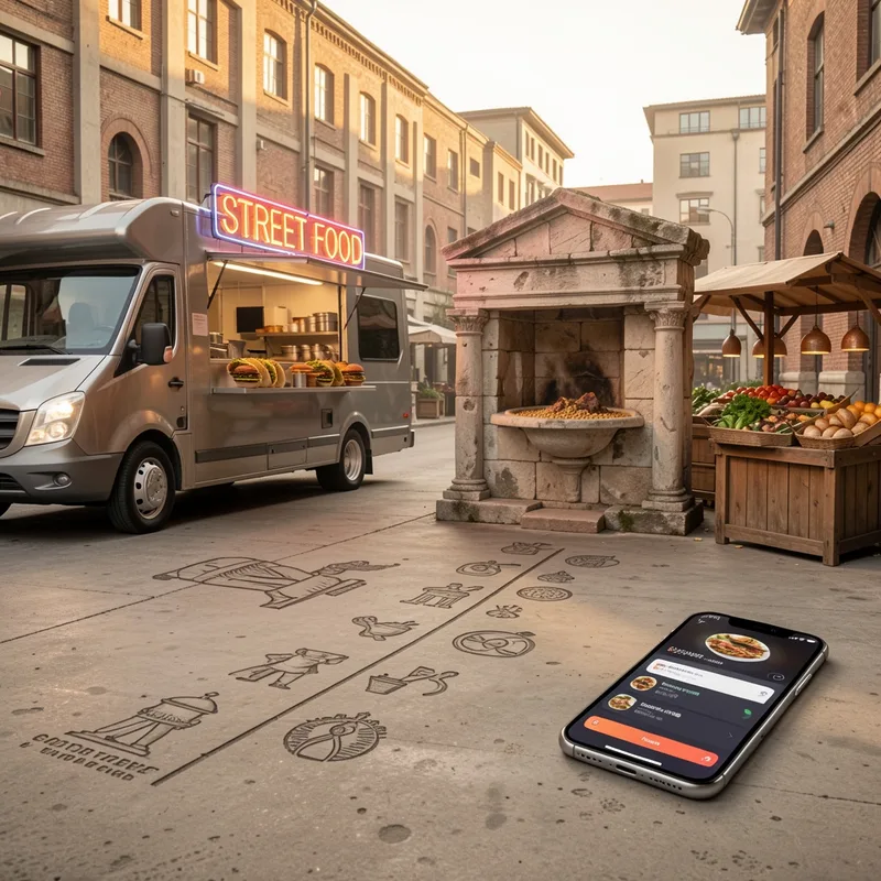 Street food : origine et évolution, des marchés antiques aux concepts modernes