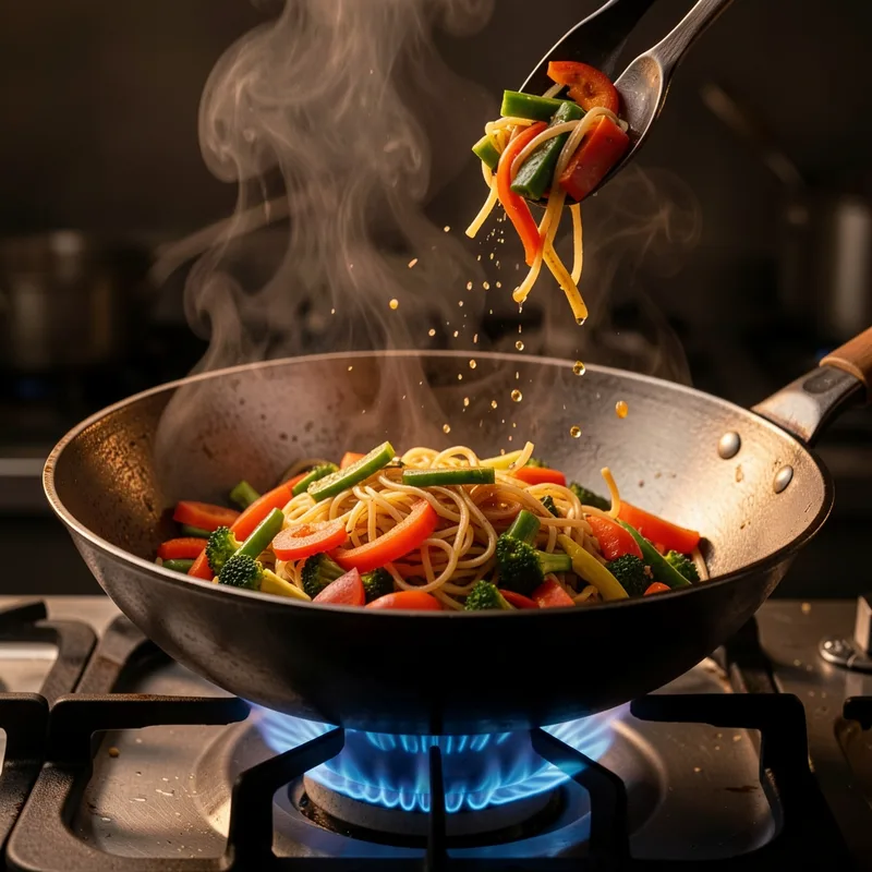 Wok hei : le souffle du wok et comment l'obtenir